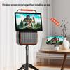 Jinzheng Portable KTV Speaker with 17-inch Rotating Screen & Dual Mics (CN version)