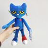 30cm Pete the Cat Plush Toy Stuffed Animal Plushies Kitten Doll Soft Cartoon Figure Sleeping Pillow Fans Birthday Christmas Gift