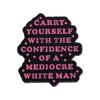 Trendy Cartoon Inspirational Letter Alloy Brooch Pin For Confident Expression In Stylish Design