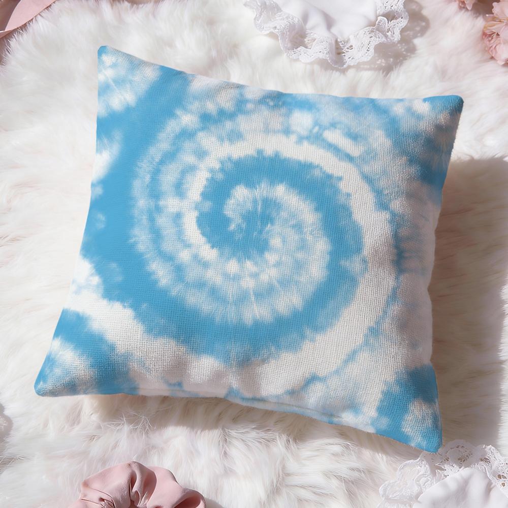 Tiedye Cushion Cover Premium Comfort Reversible Pillow Cove Two in One Design for Any Room Car Interior