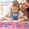 Hot Sale 150 Pcs School Kids Drawing Stationery Set Art Sets for Painting