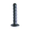 Ouch! - Silicone dildo with beads - 13 cm