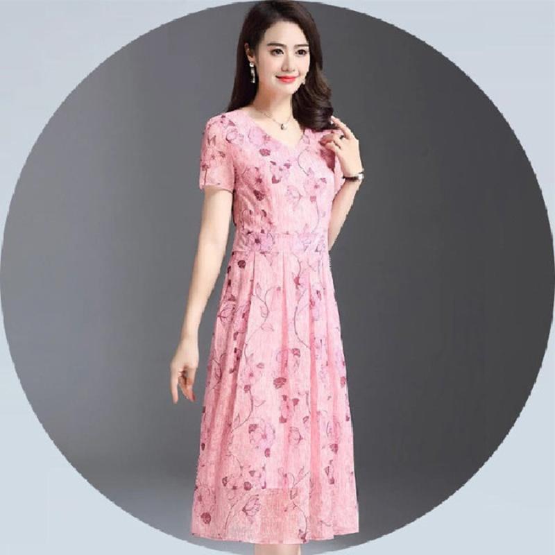 Платье-халат с цветочным принтом длины миди, облегающее, в винтажном стиле, утягивающее платье длины миди, юбка-трапеция с принтом