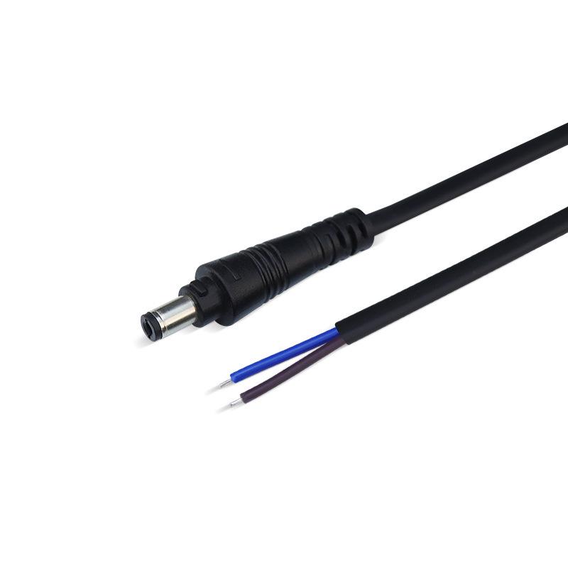 Locking DC Power Cord 5521 Male/Female Connectors, Anti-Detachment Cable for LED Strip Lights