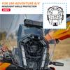 Защитная решетка передней фары для KTM 390 Adventure 2025 2026 390ADV R X Мотоциклетная защита фары 2026 Новая решетка фары