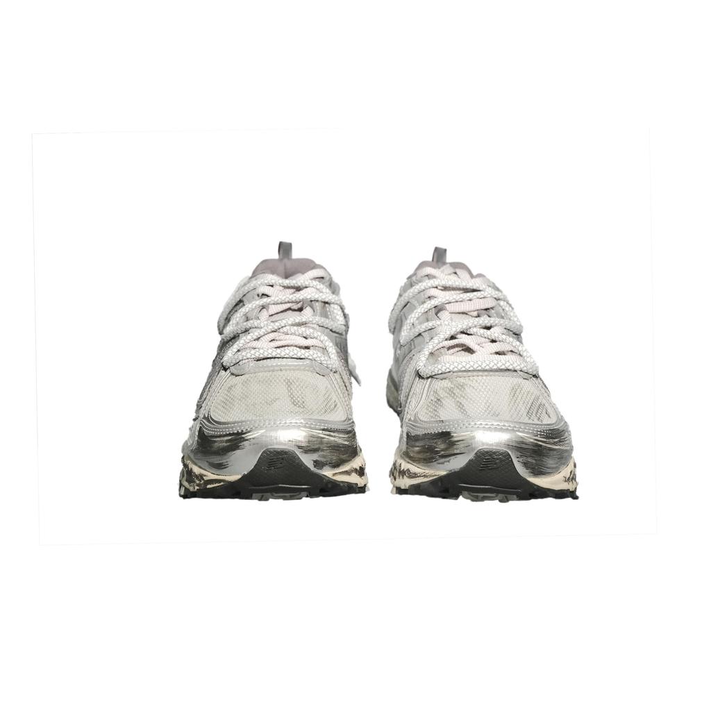 New Balance NB 410 V5 Износостойкие Низкие Беговые Кроссовки Унисекс Серебристые MT410KR5(Команда747-)
