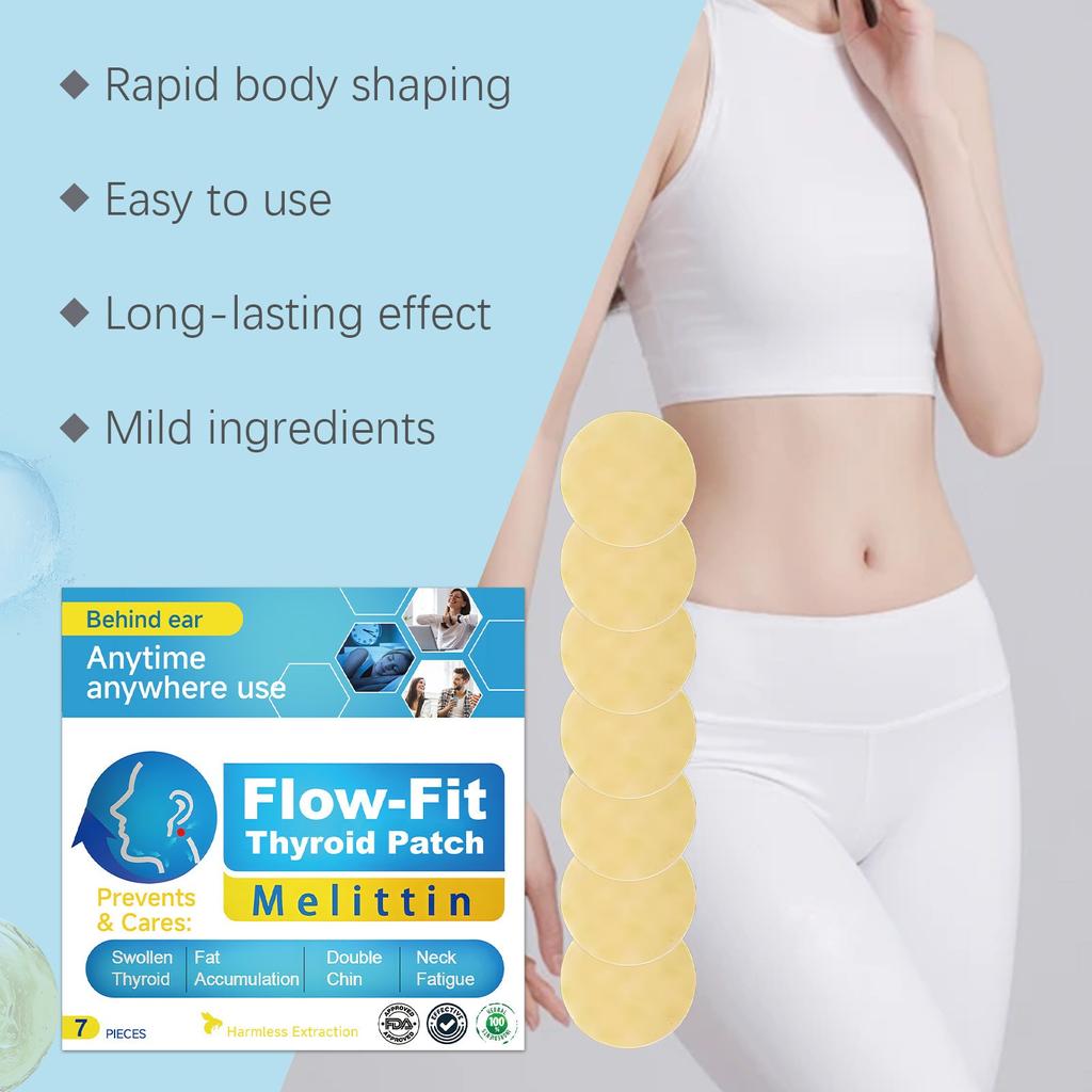 Thyroid Patch Gland Lymph Drainage Effective Heating Neck Sticker Herbal Health Care