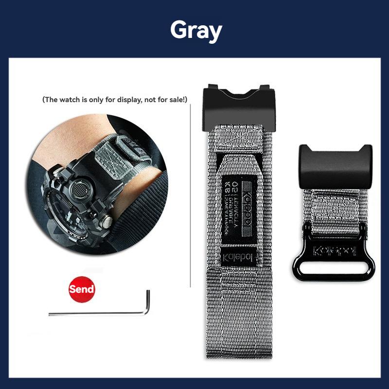 GWG-1000 Тканевый ремешок для часов Мужской Для Casio G-SHOCK 5463 первое поколение GWG-1000GB-1A/4a Модифицированный нейлоновый ремешок-браслет