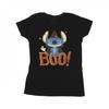 Womens/Ladies Lilo & Stitch Boo! Cotton T-Shirt