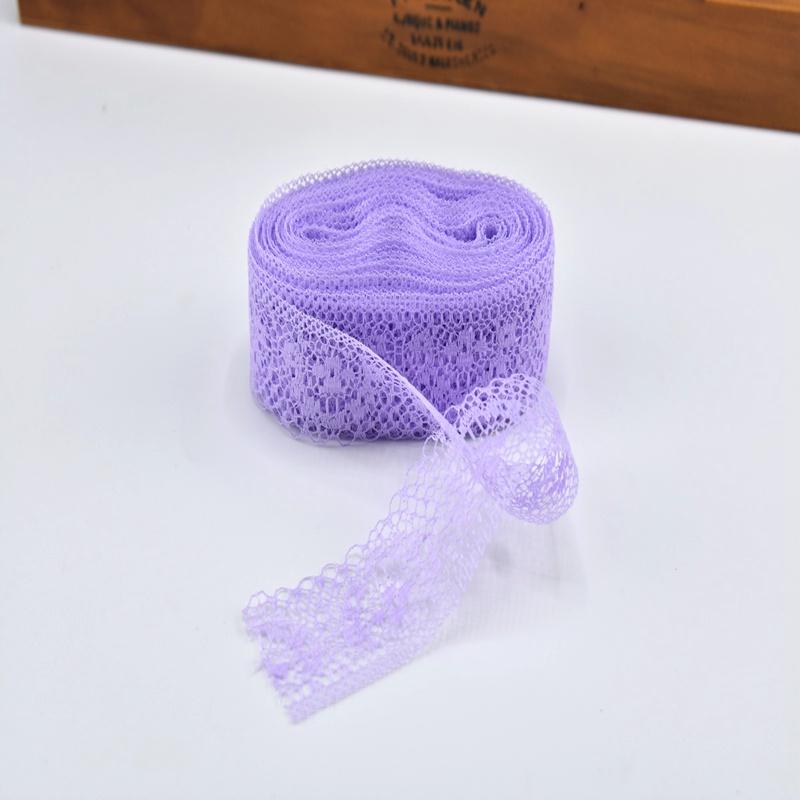 10Yard/Lot Cotton White Lace Trim Fabric Craft DIY Natural Lace Ribbon Sewing Clothing Embroidery Wedding Party Accessories 40mm
