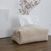 Nordic Cotton Linen Cloth Art Tissue Box Holder Car Holder For Sale Table Salt Holder Home Decor For Handkerplatk Box Gift