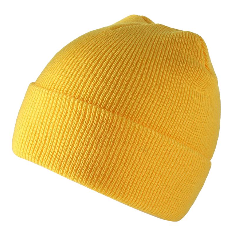 Унисекс Ретро Вязаная Шапка: Уличный стиль Осень/Зима