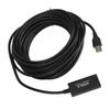 Удлинительный кабель USB 33 фута, штекер-гнездо, скорость передачи 480 Мбит/с, активный удлинительный кабель USB для клавиатуры, мыши, принтера