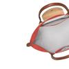 Longchamp Застежка-кнопка Логотип бренда Нейлоновая сумка-тоут Женские сумки-тоут Томатно-красная L1899089P94
