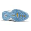 Reebok Мужские кроссовки Question Mid On to the Next Унисекс Белый Облачно-белый Жидкий-синий GW8854