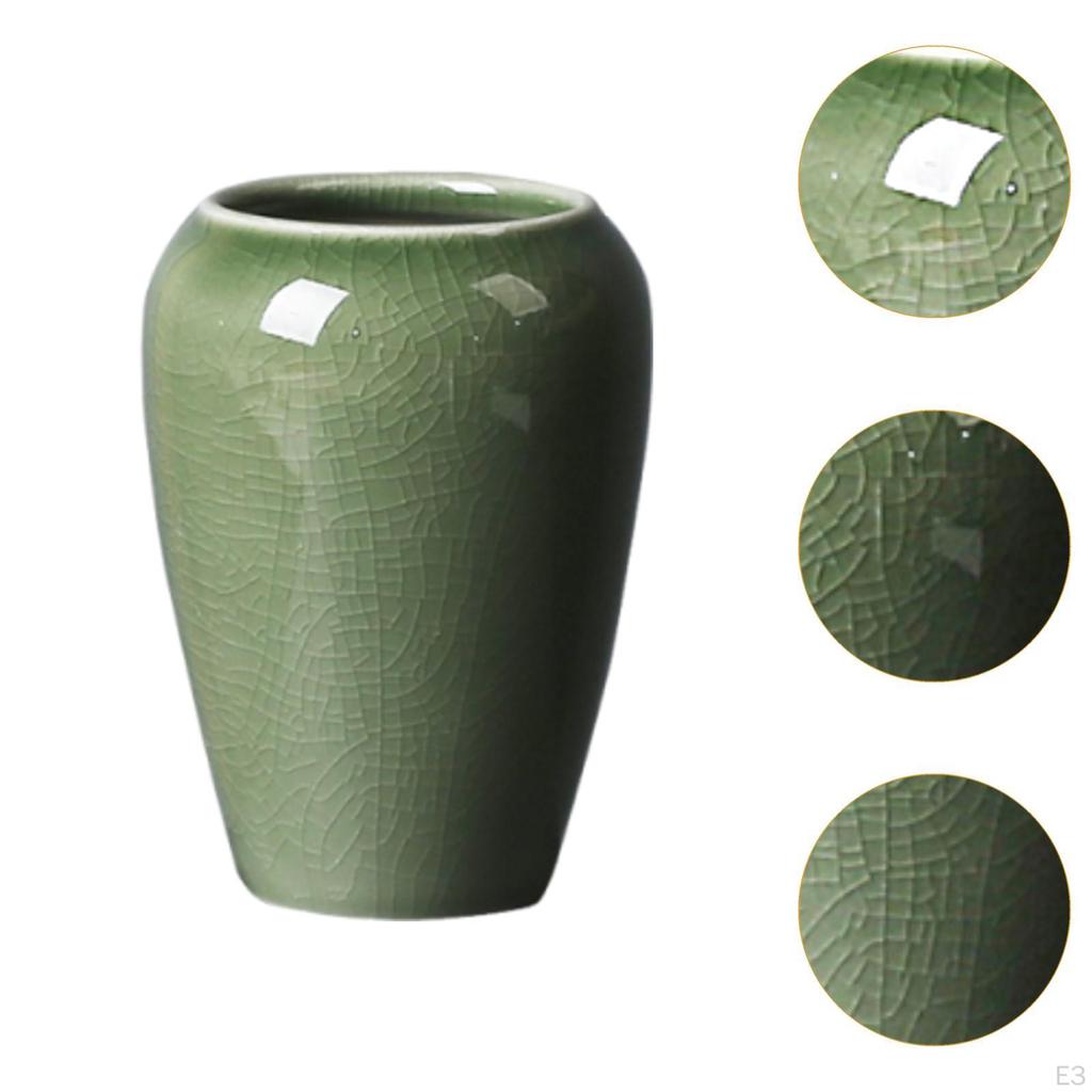 Ceramic Planter Pot 3.94inch Height for Home Display