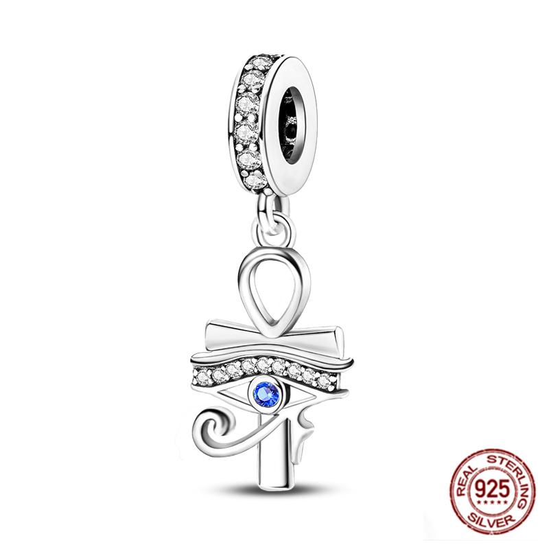 925 Стерлинговое Серебро Красочный Ловец Снов Светящийся Светлячок Подарок Самолет Земля Шармы Подходят Оригинальный Подвеска DIY Изготовление Ювелирных Изделий