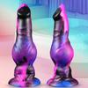 Двухслойный силиконовый дилдо Fantasy - безопасная для тела анальная пробка для женщин - новинка для взрослых
