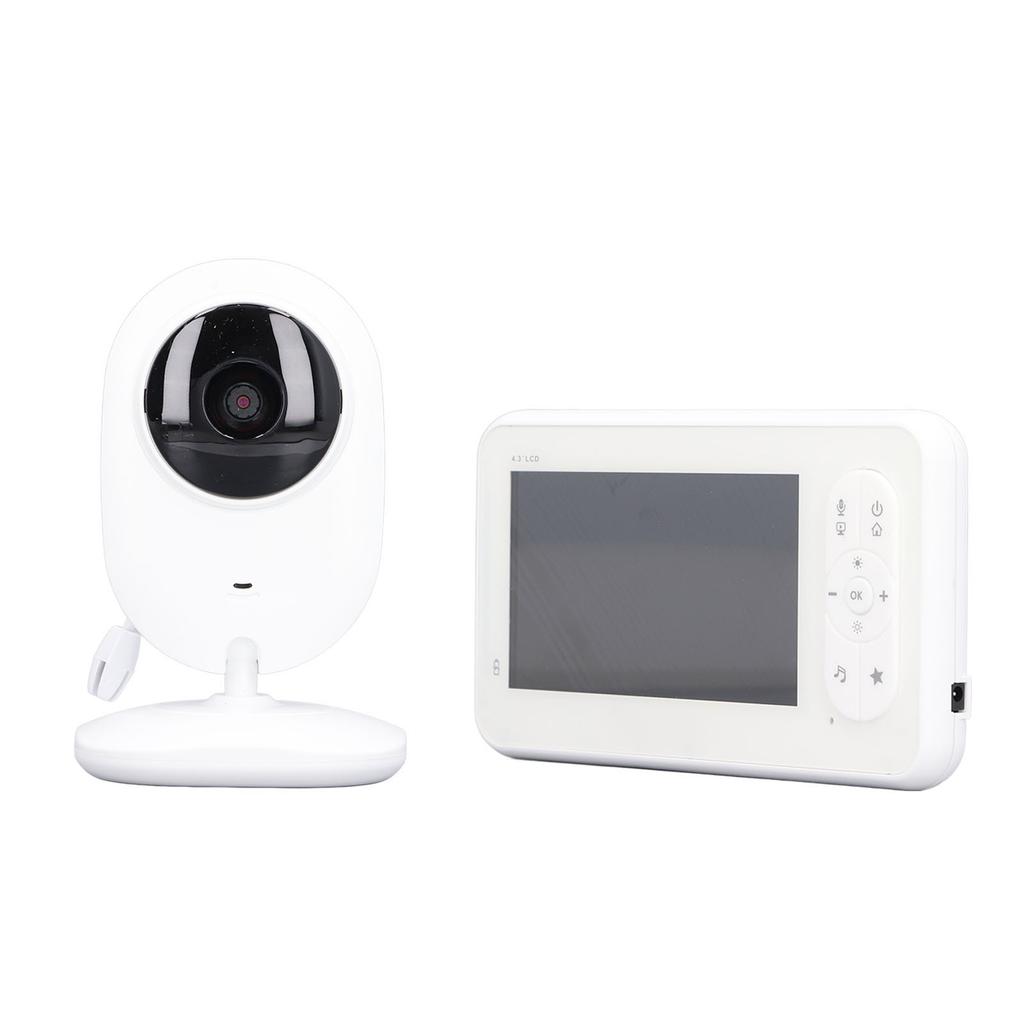 Детская камера-монитор с двусторонней связью, ночным видением, умный видеомонитор с измерением температуры