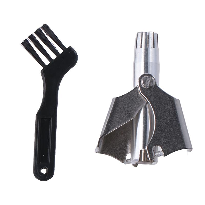 Ручной триммер для волос в носу и ушах из нержавеющей стали, машинка для стрижки волос T30 Wf