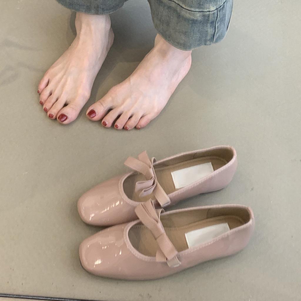 Модные туфли Мэри Джейн для женщин, весенне-осенняя мода, балетки, новые повседневные туфли на плоской подошве, сексуальный леопардовый принт, удобные, однотонные