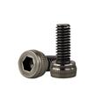 Yigu High-Strength Black Nickel Hex Socket Screw, M1.6-M4, Knurled Cup Head Bolt, 12.9 Grade.