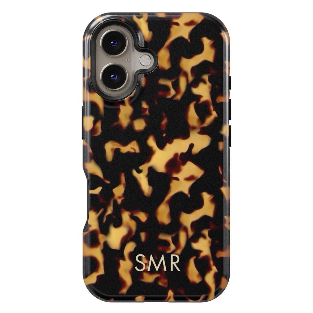 Чехол для телефона с принтом леопарда и цветами для IPhone 17 16e 16 15 14 13 12 11 X XS XR XSMAX 7 8 Air Pro Max Plus Роскошная двухслойная крышка