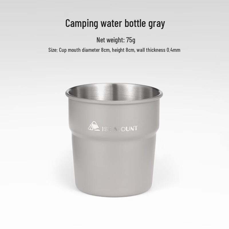 Кружка для кемпинга из нержавеющей стали 304