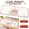 Large Size Keyboard Mice Mat Cartoon Pattern Computer Desk Protector New Rubber Mouse Pad  Office