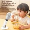 Adjustable Bracket Handheld Folding Fan 2400mAh Stroller Fan Air Conditioner Fan  Office Use