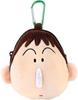 Tees Factory Crayon Shin-chan Plush Zipper Mascot with Carabiner Bo-chan KS-5544305BO
