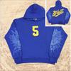 American Style F555 Spider Web Foam Tracksuit Set Mens Casual Sportswear Hooded Sweatshirt Shorts