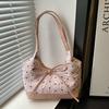Sweet Underarm Bag French Tote Bag Trendy Armpit Bag  Ladies