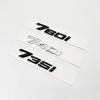 ABBS1 New Font Numbers Letters 735i 740i 760i 735Li 740Li XDrive Chrome Silver Black ABS Emblem for 7 Series Car Trunk Logo Sticker