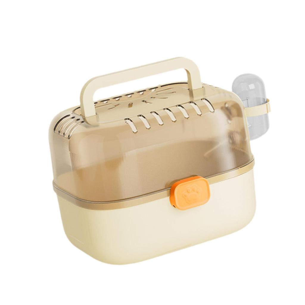 Hamster Cage Carry Case Convenient Enclosure Ventilation Versatile Small Animal Cage for Sugar Glider Hedgehog Small Animals