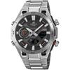 Мужские часы Casio Edifice Bluetooth Tough Solar с сапфировым стеклом ECB-2300YD-1AJF Серебристые