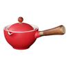 Керамический чайник, китайский чайник Gongfu, вращающийся на 360 градусов, заварочный чайник, портативный одиночный расходные материалы на 160 мл