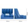 Deli Thickened 4-Grid File Holder with Pen Holder