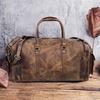 Leather Duffle Bag Handmade Leather Weekender Gym Bag Travel Bag Overnight Bag, Men Vacation Duffel Bag Leather Holdall Bag Gift for Him