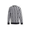 Adidas Originals Trefoil D Crew Colorblock Stripe Sweatshirt Men Sweatshirt Black White FM2292