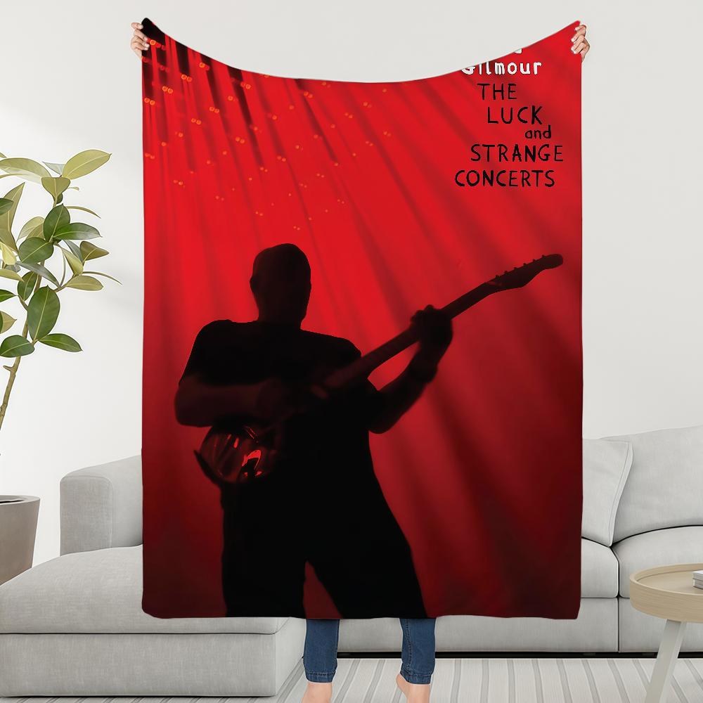 Blanket Throw Super Cosy Plush Living Room Singer Sofa D-DavidS-ES Couch 2025 Childish Album Birthday G-GilmourS-ES Gifts