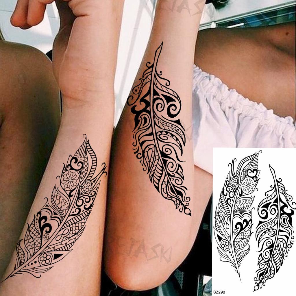 Hyacinth Daisy Temporary Tattoos For Women Girl Lavender Peony Fake Tattoo Sticker Daffodil Tulip Wrist Fashion Waterproof Tatoo