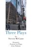 Книга Three Plays