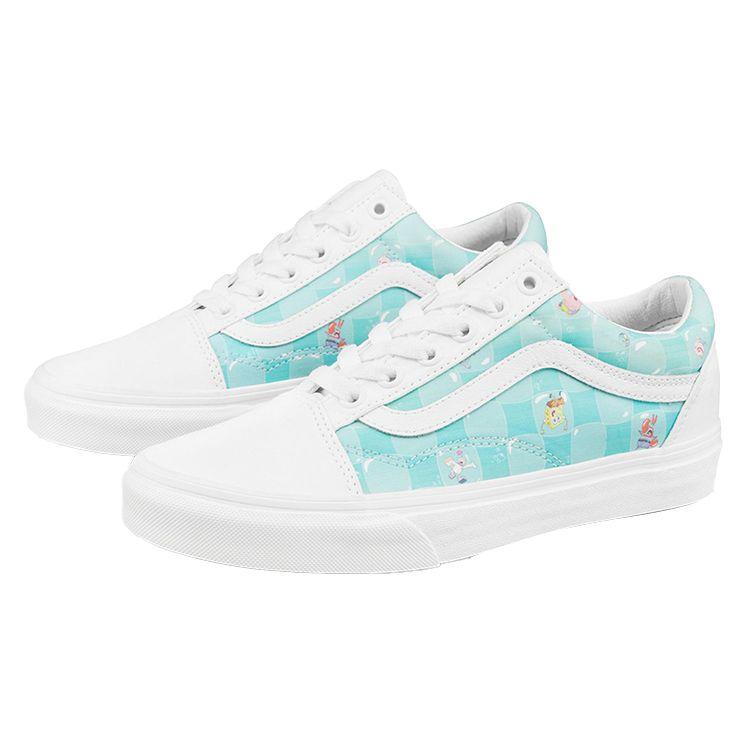 Vans Унисекс Old Skool Губка Боб Белый Синий VN0A38G19XC