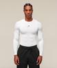 Gymshark Футболка с длинным рукавом Element Baselayer белая A2b5m Wb57