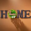 Alphabet HOME Wooden Plaque Home Wooden Art Decorative Door Hanging Wall Hanging