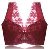 Женский ультра тонкий бюстгальтер-минимайзер большого размера без подкладки на косточках, сексуальное кружевное белье