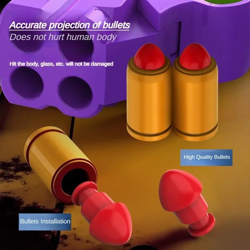 Пистолет COP 357 Игрушечный пистолет с выбросом гильзы мягкой пули Бластер с непрерывной стрельбой Мини-пистолет Пневматический пистолет Для взрослых мальчиков Подарки на день рождения