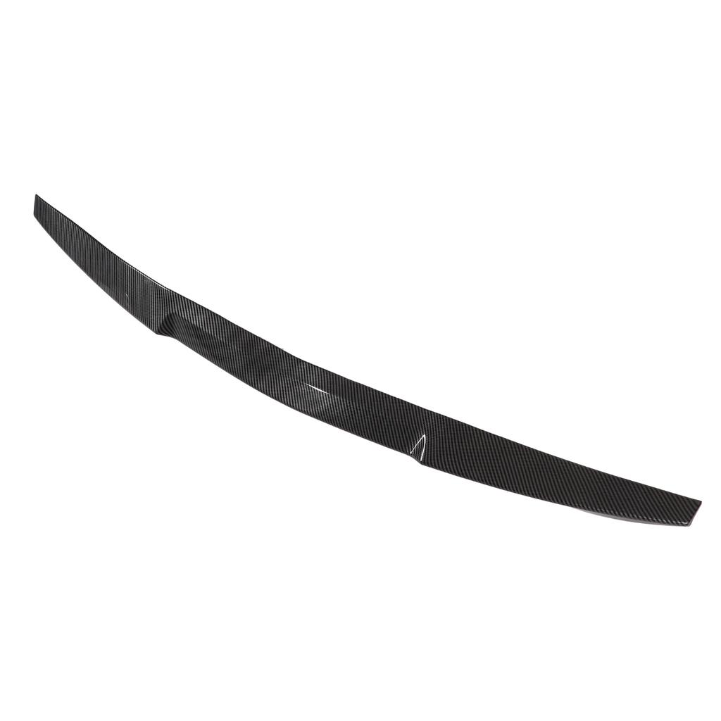 Резиновый задний спойлер багажника из углеродного волокна, крыло, универсальная модификация автомобиля 121 см x 7,5 см