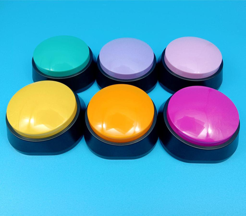 Pet Talking Button - Dog Communication and Training Toy with Recording and CE Certification